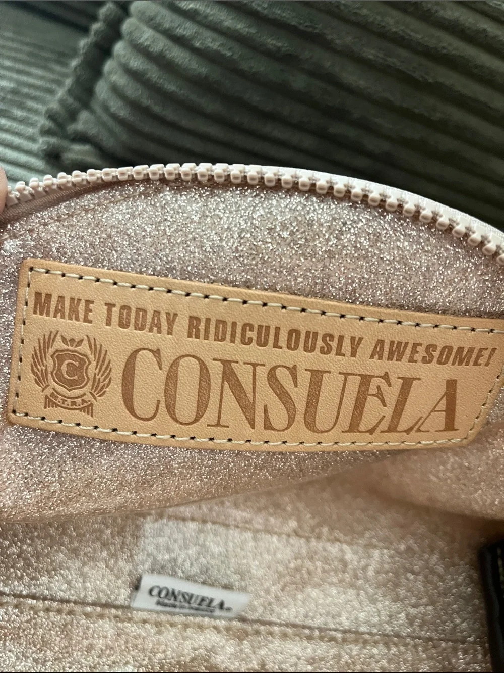 Consuela NWT New Large Domed Cosmetic Bag Dee Dee